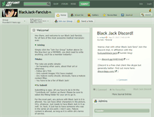 Tablet Screenshot of blackjack-fanclub.deviantart.com