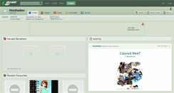 Desktop Screenshot of noxshadow.deviantart.com