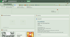 Desktop Screenshot of foxwolfhybrid.deviantart.com