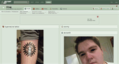 Desktop Screenshot of kinag.deviantart.com
