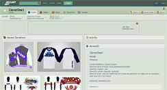 Desktop Screenshot of cleverone1.deviantart.com