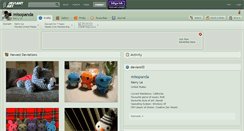 Desktop Screenshot of misopanda.deviantart.com