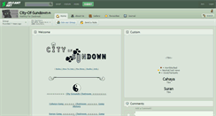 Desktop Screenshot of city-of-sundown.deviantart.com