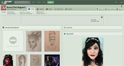 Desktop Screenshot of bunnythelifeguard.deviantart.com