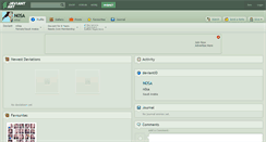 Desktop Screenshot of n0sa.deviantart.com