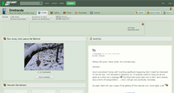 Desktop Screenshot of dreshanda.deviantart.com