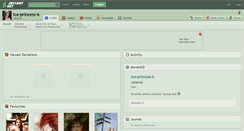 Desktop Screenshot of ice-princess-6.deviantart.com