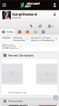 Mobile Screenshot of ice-princess-6.deviantart.com
