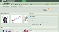 Desktop Screenshot of llamaassassin.deviantart.com