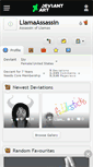 Mobile Screenshot of llamaassassin.deviantart.com