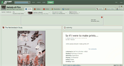 Desktop Screenshot of melody-of-fire.deviantart.com