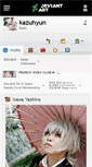 Mobile Screenshot of kazuhyun.deviantart.com