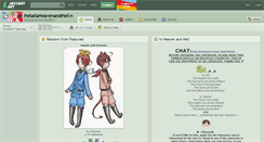 Desktop Screenshot of hetaliaheavenandhell.deviantart.com