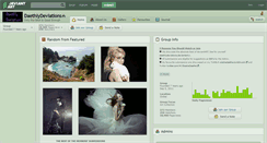 Desktop Screenshot of daethlydeviations.deviantart.com