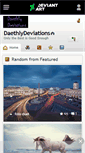 Mobile Screenshot of daethlydeviations.deviantart.com