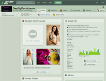 Tablet Screenshot of daethlydeviations.deviantart.com