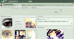 Desktop Screenshot of glamour-hearts.deviantart.com
