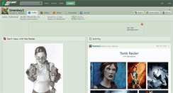 Desktop Screenshot of greenkey2.deviantart.com