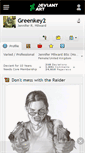 Mobile Screenshot of greenkey2.deviantart.com