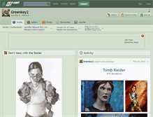 Tablet Screenshot of greenkey2.deviantart.com