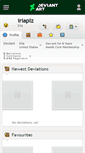 Mobile Screenshot of iriaplz.deviantart.com