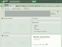 Tablet Screenshot of iriaplz.deviantart.com