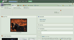 Desktop Screenshot of dawn-of-art.deviantart.com