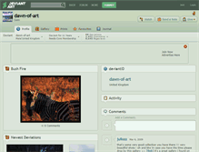 Tablet Screenshot of dawn-of-art.deviantart.com