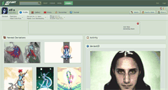 Desktop Screenshot of elf-x.deviantart.com