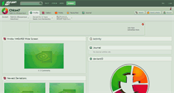 Desktop Screenshot of chico47.deviantart.com