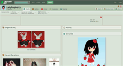 Desktop Screenshot of ladyraspberry.deviantart.com