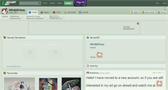 Desktop Screenshot of mindylicious.deviantart.com