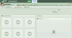 Desktop Screenshot of dolemitesh3.deviantart.com