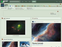 Tablet Screenshot of jyme.deviantart.com