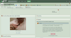 Desktop Screenshot of johnvriskaforever.deviantart.com