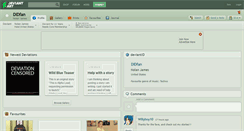 Desktop Screenshot of didfan.deviantart.com