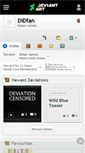 Mobile Screenshot of didfan.deviantart.com