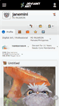 Mobile Screenshot of janemini.deviantart.com