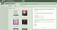Desktop Screenshot of ocarina-of-time-club.deviantart.com