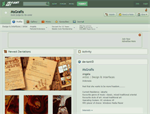 Tablet Screenshot of msgrafis.deviantart.com