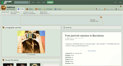 Desktop Screenshot of mallorca.deviantart.com