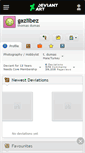 Mobile Screenshot of gazlibez.deviantart.com