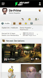 Mobile Screenshot of de-prime.deviantart.com