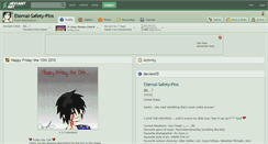 Desktop Screenshot of eternal-safety-pins.deviantart.com