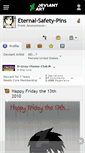 Mobile Screenshot of eternal-safety-pins.deviantart.com