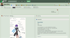 Desktop Screenshot of kyon-kichi.deviantart.com