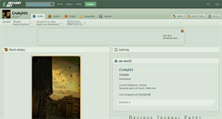 Desktop Screenshot of crsmyhrt.deviantart.com