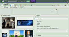Desktop Screenshot of milanaop.deviantart.com