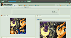 Desktop Screenshot of lunamoonchild.deviantart.com