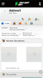 Mobile Screenshot of diabless5.deviantart.com